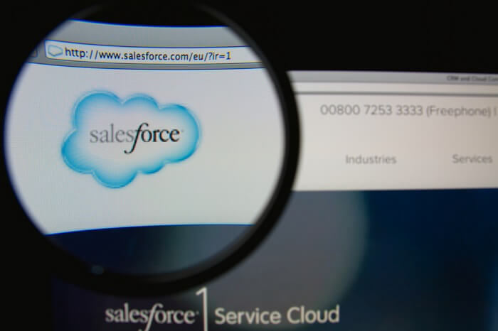 Salesforce Webseite