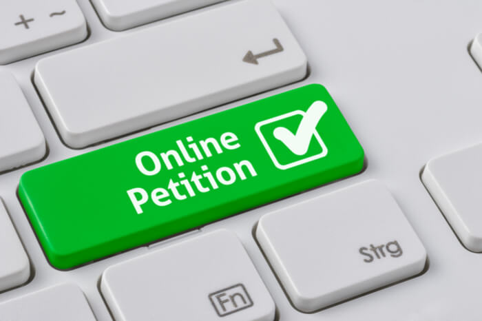 Button Online-Petition