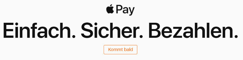 Apple Pay startet bald