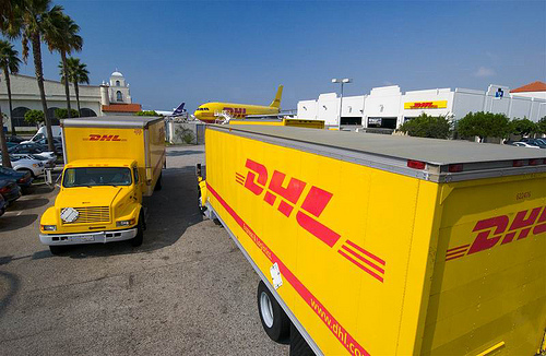DHL testet Paketkopter in Bonn.