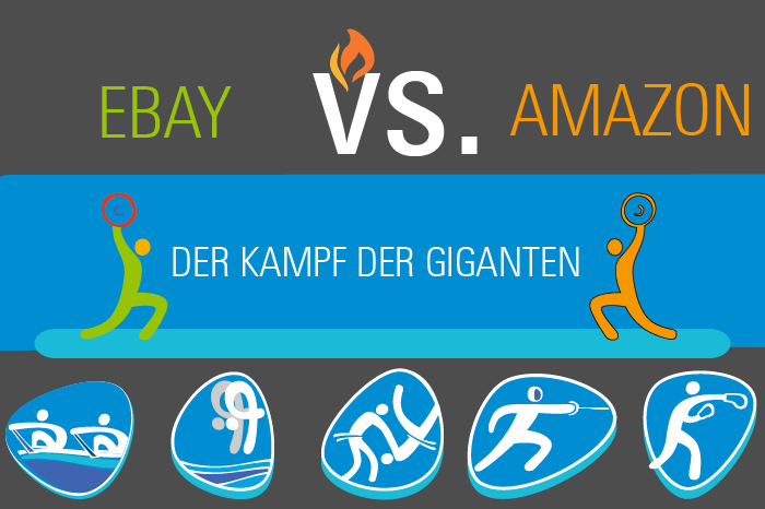 Amazon vs. Ebay Infografik