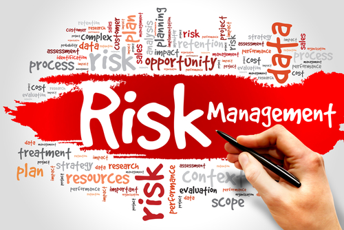 Risiko Management word cloud