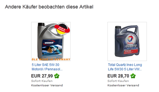 Screenshot ebay.de