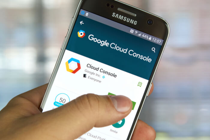 Google Cloud Console App