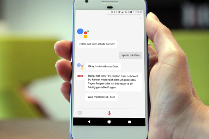 OTTO-Action im Google Assistant