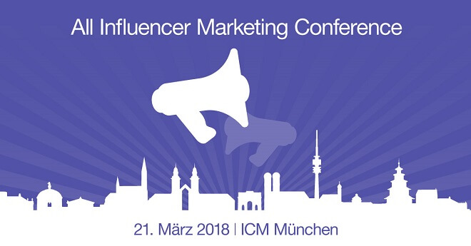 Titelbild der All Influencer Marketing Conference 2018