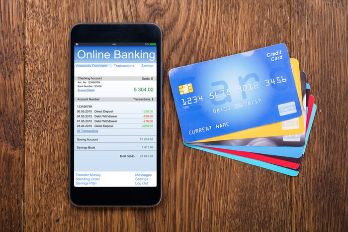 Online-Banking Smartphone