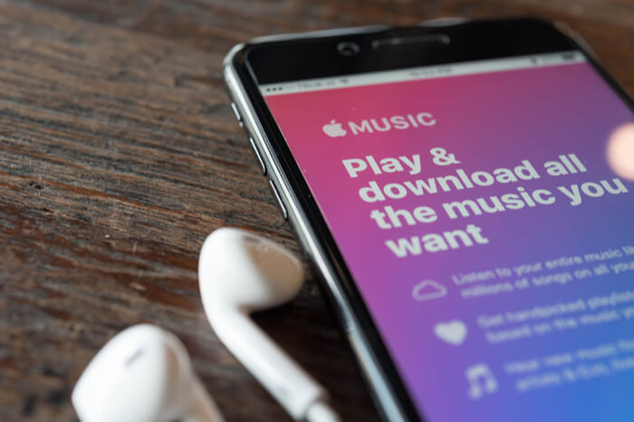 Apple Music auf einem iPhone