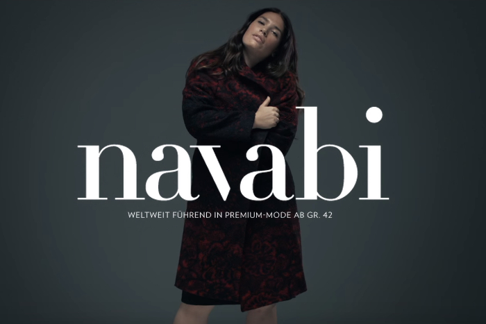 Screenshot aus einem Werbevideo von Navabi