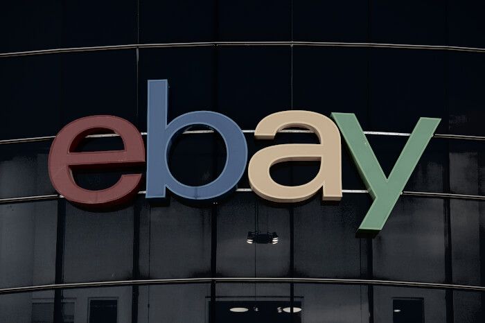 Ebay Logo abgedunkelt