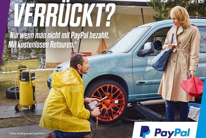 PayPal-Werbekampagne