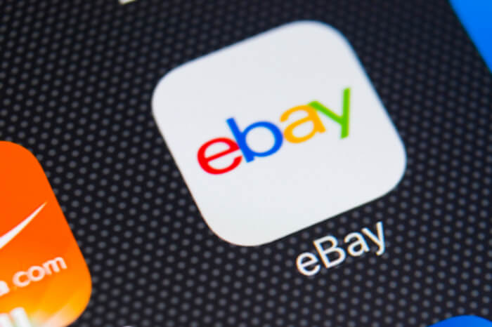 Ebay-App auf einem Smartphone