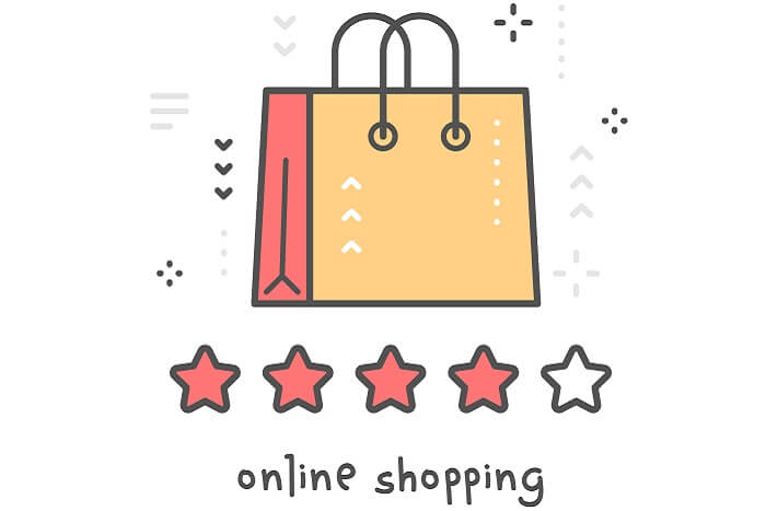 Online-Shopping als Comic-Visualisierung