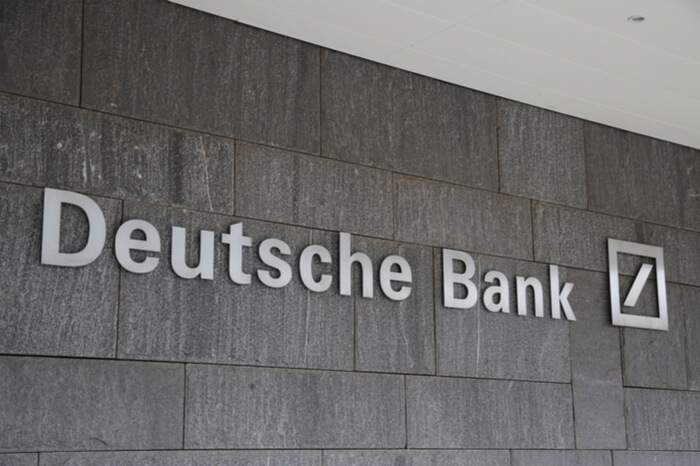 Schriftzug Deutsche Bank