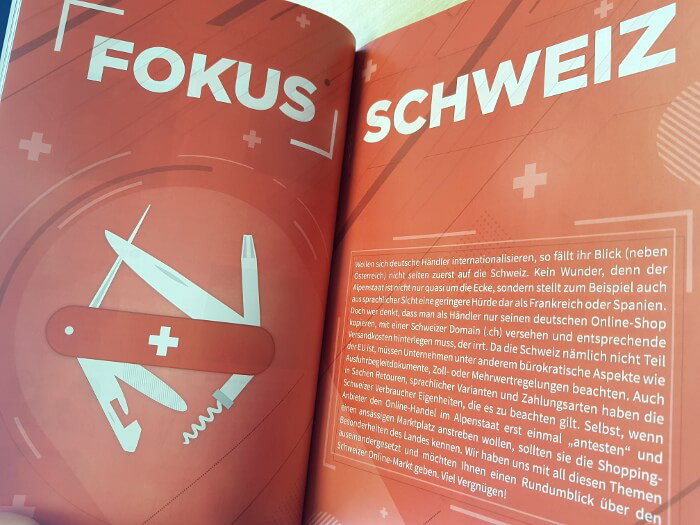Onlinehändler Magazin Q3 2018: Schweiz im Fokus