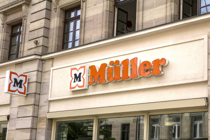 Filiale der Drogeriekette Müller