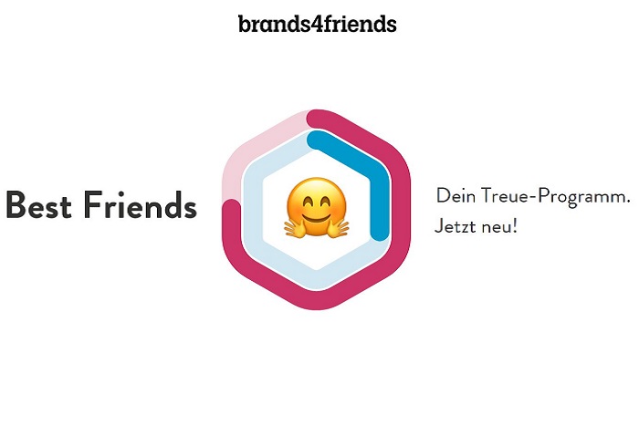 Brands4Friends Logo Best Friends Kundenprogramm