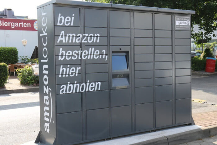 Amazon Locker: hauseigene Paket-Abholstation