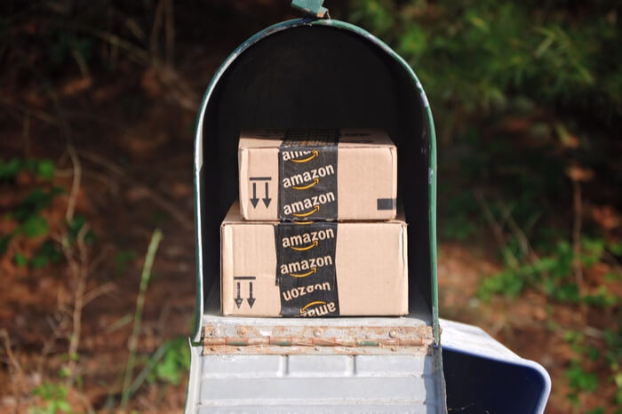 Amazon-Pakete Briefkasten