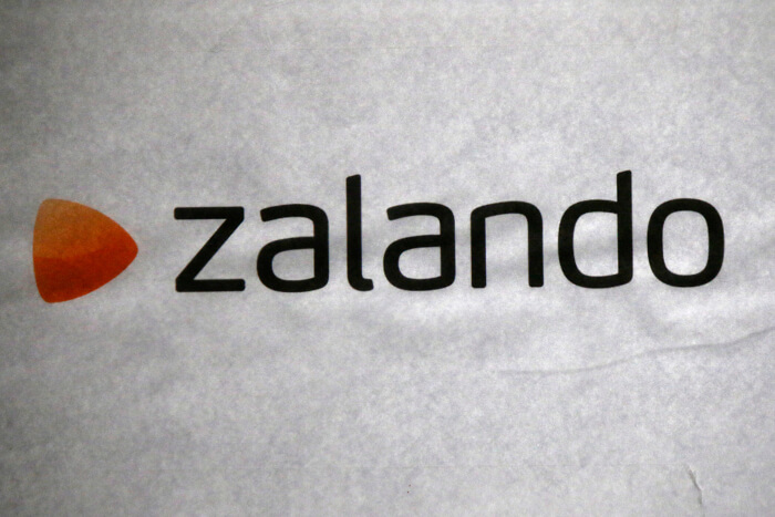 Zalando-Logo auf weißem Grund