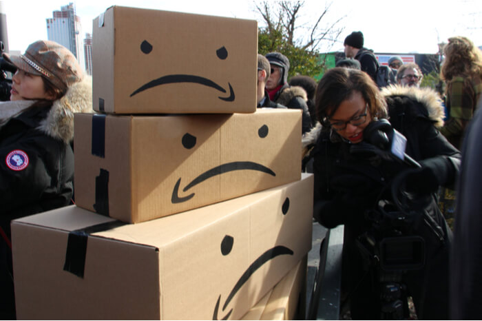 Amazon-Proteste in den USA