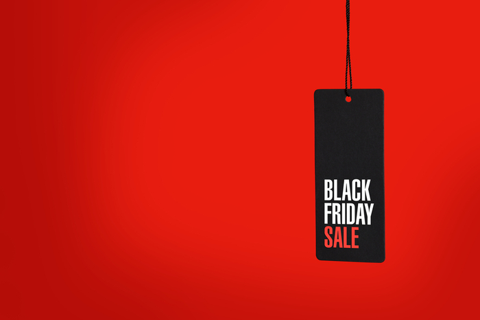 Black Friday Sale Schild