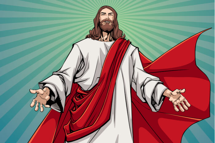 Illustration von Jesus