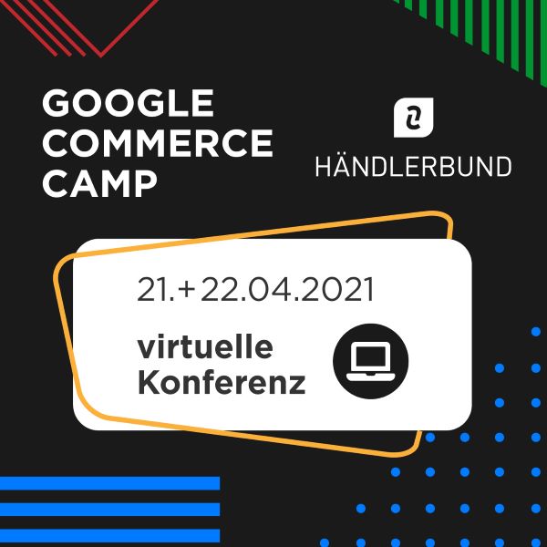 GoogleCommerceCamp quadratisch 2021