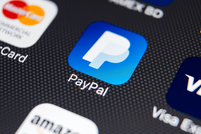 Paypal-App auf Smartphone