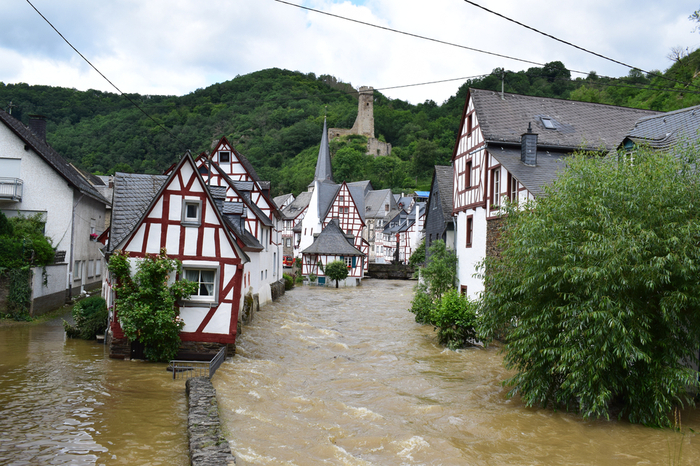 Überflutungen in der Eifel