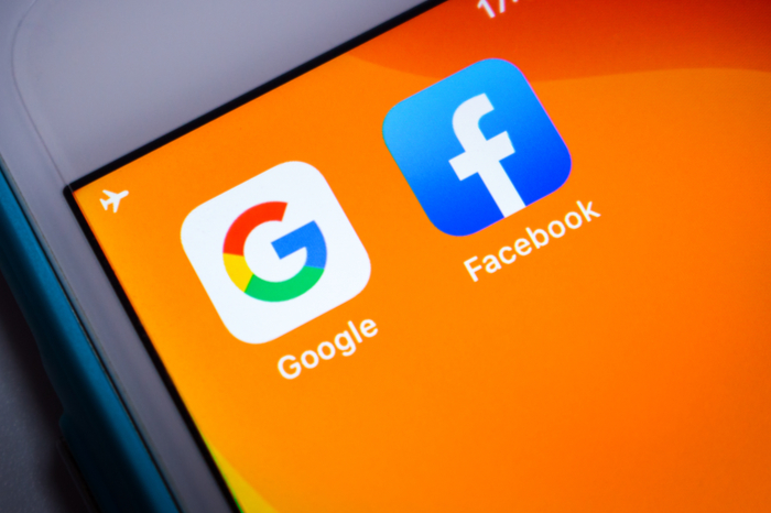 Google und Facebook Apps