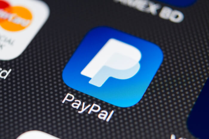 PayPal-App auf einem Smartphone