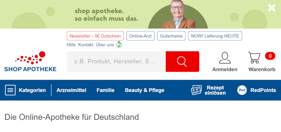 ShopApotheke GuentherJauch Werbegesicht Screenshot 20220404