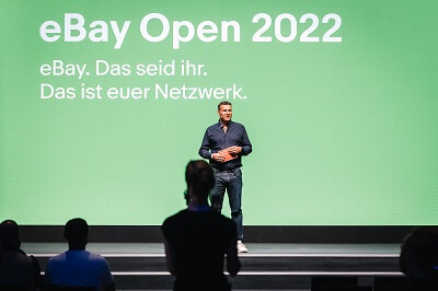 Oliver Klinck bei der eBay Open 2022 | Bild: eBay