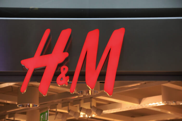 H&M-Logo an Filiale