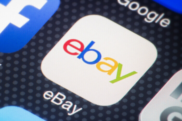 Ebay-App auf einem Smartphone