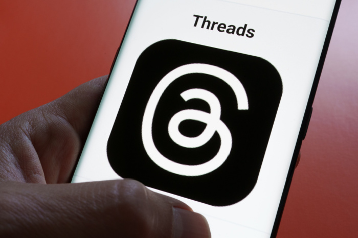 Threads App auf Smartphone