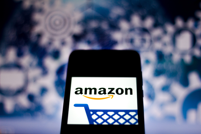Amazon auf Smartphone