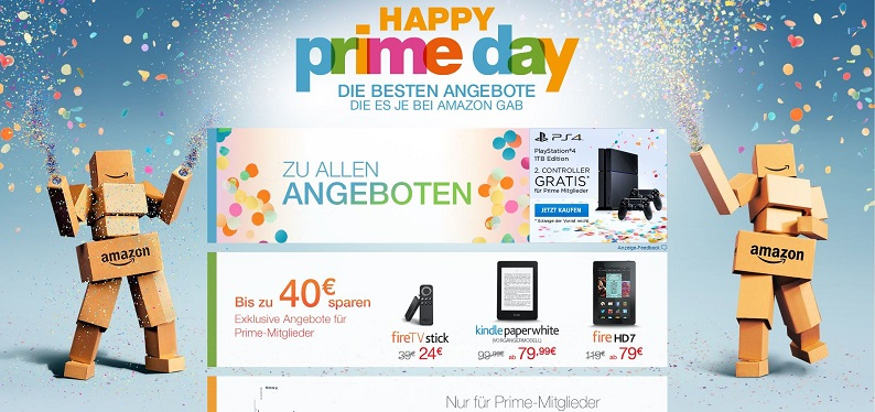Screenshot Amazon Prime Day