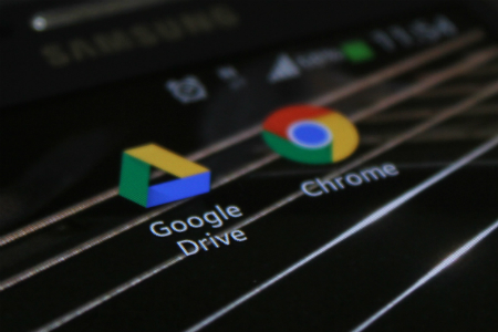 Google Drive Icon auf einem Smartphone