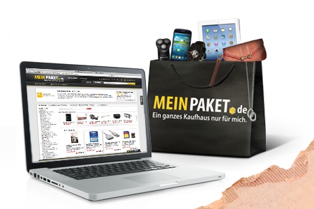 MeinPaket.de Webshop gelauncht