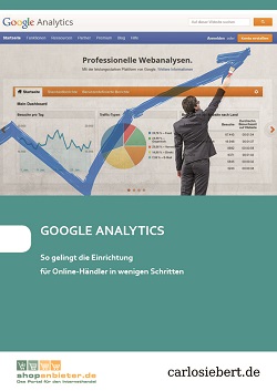 Cover Google Analytics Ratgeber Shopanbieter.de