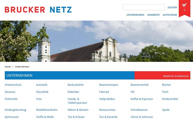 Brucker Netz-Homepage