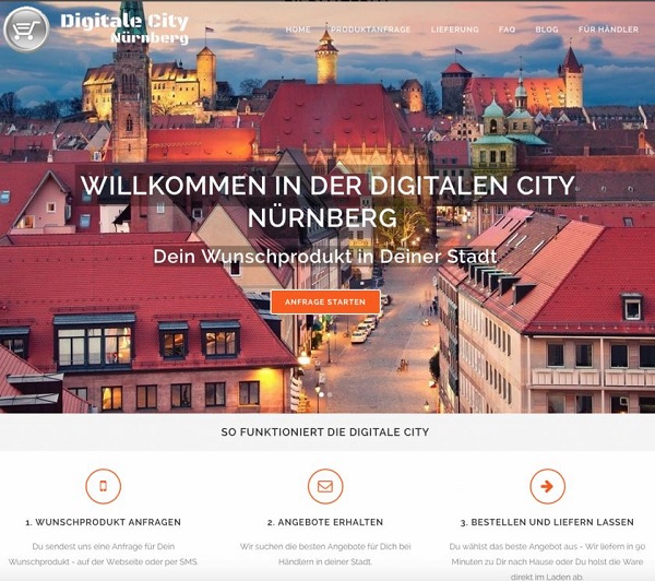 Digitale City-Homepage