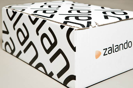 Neues Paket-Design bei Zalando