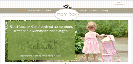 Mamibox stellt Abo-Service ein
