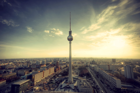 Panoramablick über Berlin