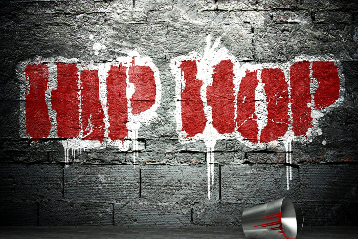 Hip-Hop-Schriftzug