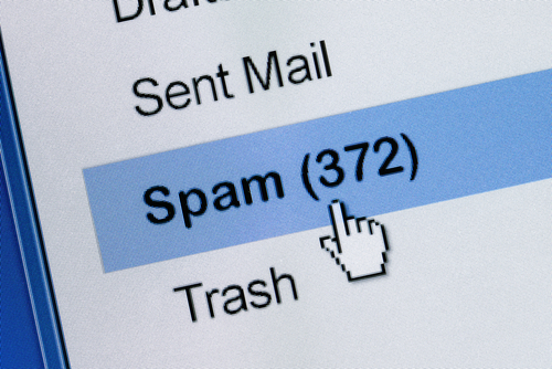 Spam-Ordner im E-Mail-Fach