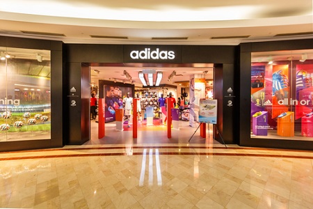 Adidas Store-Eingang